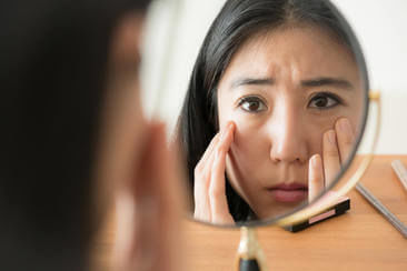 お肌のトラブル